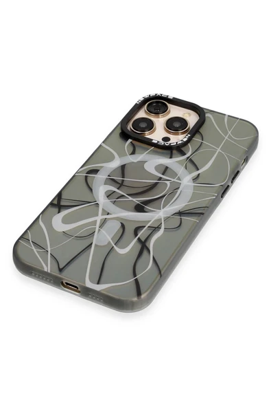 iPhone 13 Pro Max Kılıf Venüs Magneticsafe Desenli Kapak - Venüs - 5 - 4