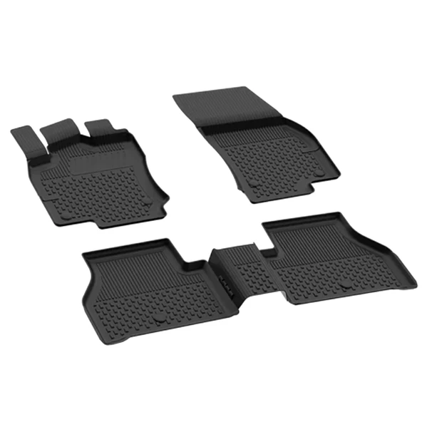 Sahler Ford Courier 2014-2023 4.5D Paspas 3D Rizline Bagaj Havuzu Set - Resim 3