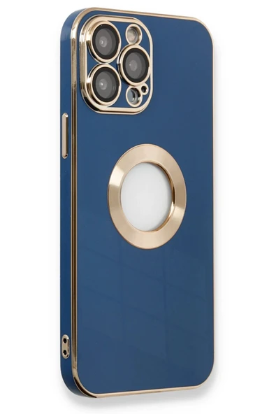 iPhone 14 Pro Max Kılıf Store Silikon - Mavi - 1