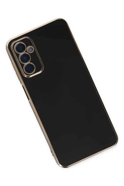 Samsung Galaxy A04S Kılıf Volet Silikon - Siyah - 3