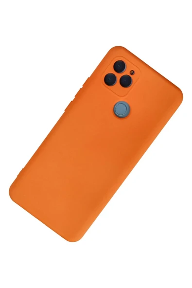 General Mobile GM 21 Kılıf Nano içi Kadife Silikon - Turuncu - 2