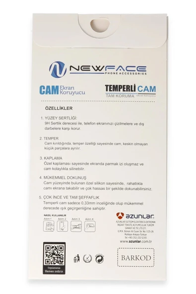 Samsung Galaxy A72 3D Antistatik Cam Ekran Koruyucu - 4