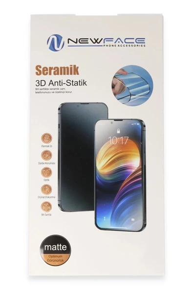 Huawei P20 Lite 3D Antistatik Mat Seramik Nano Ekran Koruyucu - 4