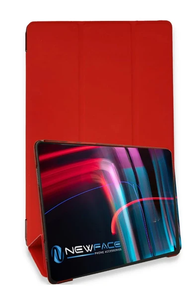 Huawei Honor Pad X9 11.5 Kılıf Tablet Smart Kılıf - Kırmızı - 1
