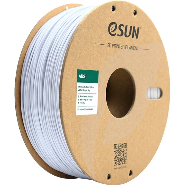 Esun Abs+ Filament Soğuk Beyaz 1,75mm 1Kg ürün görseli 1