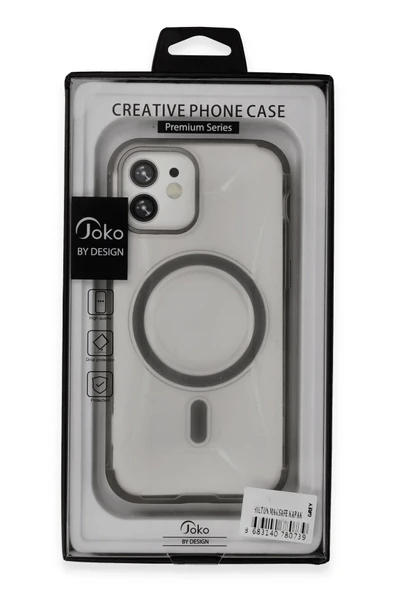 iPhone 11 Hilton Magsafe Kapak - Derin Mor - 4