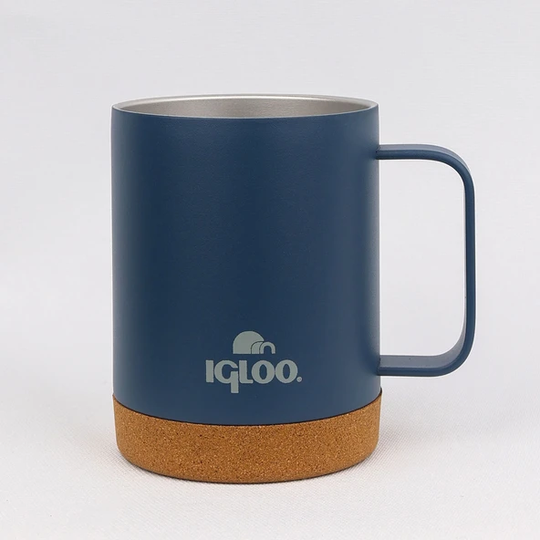 Igloo Cork Mug 350ml-MAVİ - Resim 2