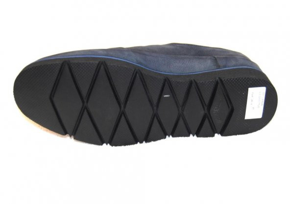 Marcomen Erkek 3337 Hakiki Deri Eva Yakma Lacivert Ayakkabı - 3