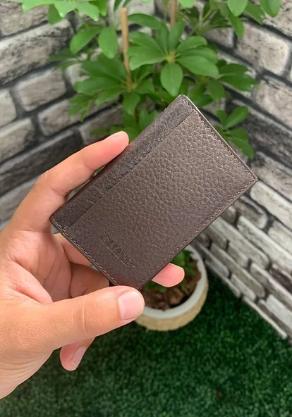 Guard Kahverengi Hakiki Deri Kartlık Erkek / Kadın P1169 ürün görseli