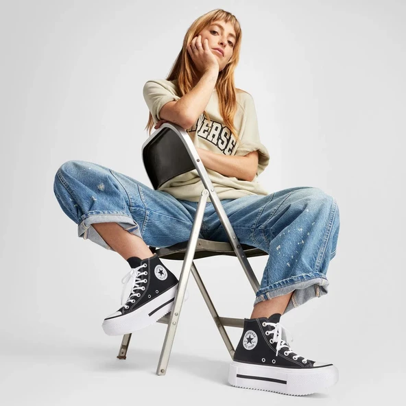 Converse Chuck Taylor All Star Lıft Double Stack Unisex Ayakkabı A12975C - 12
