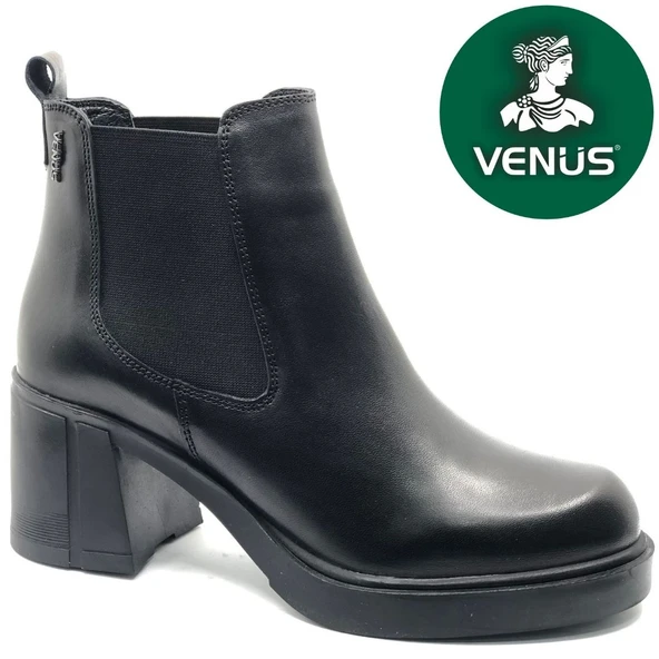 Venüs Amare Hakiki Deri Kaymaz Taban Ortopedik Kadın Bot ürün görseli 1