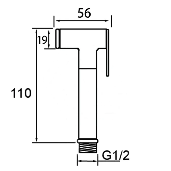 İtimat Pirinç Taharetmatik Seti Siyah 445S.CB 8698521034455 - Resim 7