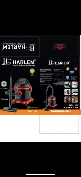 HARLEM HSV-1900 BETA KURU SÜPÜRGE 2800W (5047) ürün görseli 1