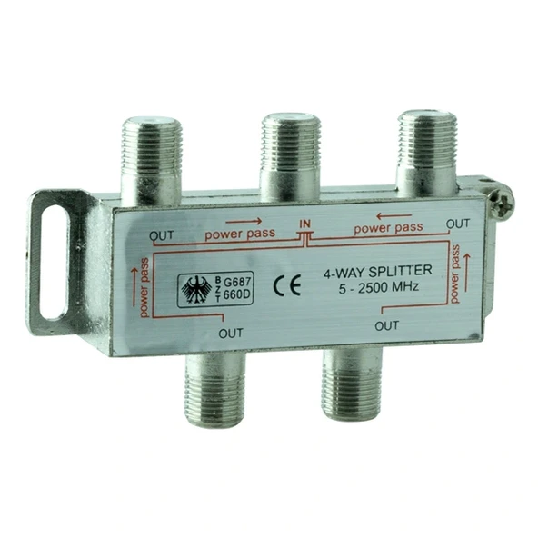 1/4 SPLITTER 5-2500 MHZ MAG (5047) ürün görseli 1