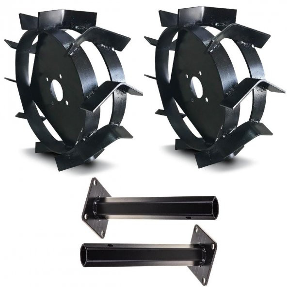 Çapa Makinaları Demir Teker Ve Aks Takımı 400x8-32 mm