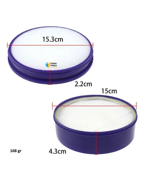 Dyson Uyumlu DC 27 Süpürge Ön Filtre ve Hepa Filtresi - Resim 2