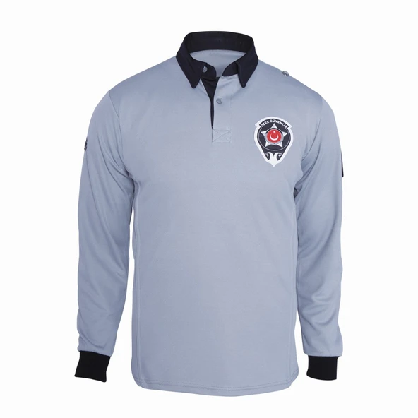 Özel Güvenlik Kışlık Tişört-Sweat, Uzun Kollu, Güvenlik Üniforma Kışlık Tişört-Sweat, Şık ve Konforlu