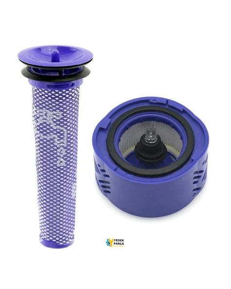 Dyson Uyumlu V6 Fluffy Dikeyçek Süpürge Hepa Filtre Seti - 1