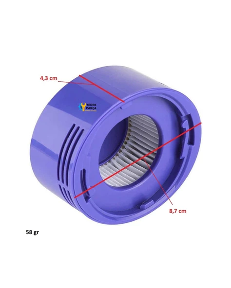 Dyson Uyumlu V8 Dik Süpürge Hepa Filtresi - Resim 2