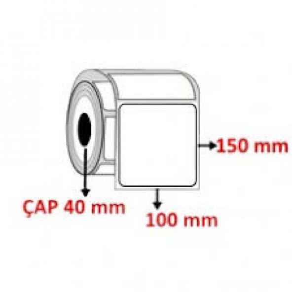 100X150 BARKOD ETİKETİ 150 SARIM