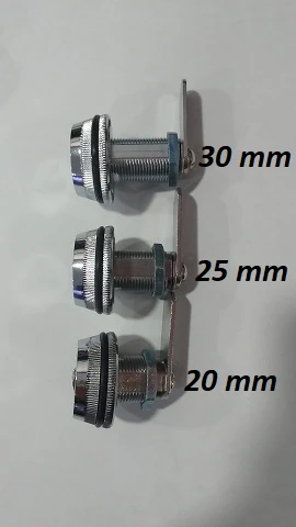 30 Mm Şifreli Mandalı Çekmece ve Dolap Kilidi - Resim 5
