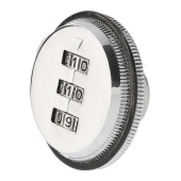 20 Mm Şifreli Mandalı Çekmece ve Dolap Kilidi - Resim 3