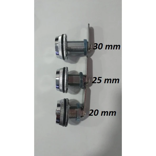 30 Mm Şifreli Mandalı Çekmece ve Dolap Kilidi - Resim 2