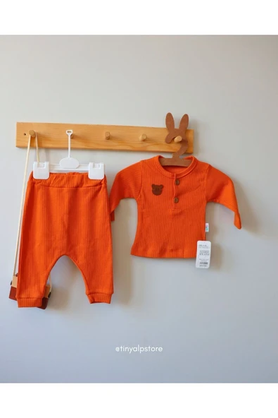 TinyAlp Naturel Soft ve Yumuşacık Basic Bebek Takımı