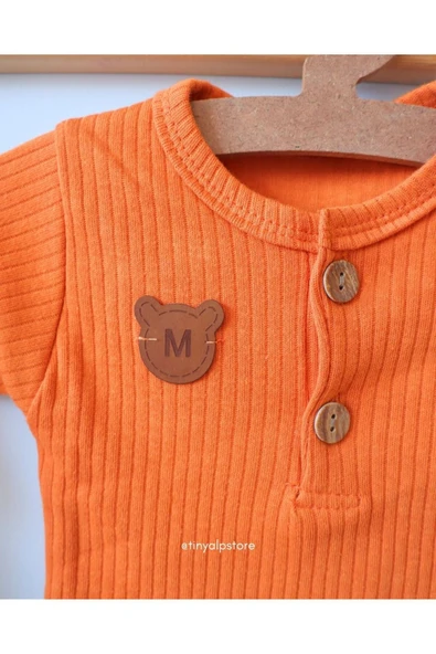 TinyAlp Naturel Soft ve Yumuşacık Basic Bebek Takımı - 5