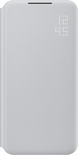 Galaxy S22 Plus ile Uyumlu Smart LED View Kılıf Açık Gri EF-NS906PJEGWW - 1