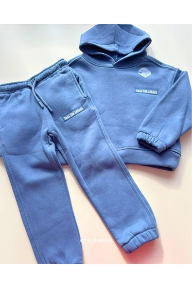 TinyAlp Kışlık Şardonlu Kapşonlu Erkek Takım