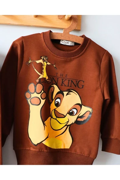 TinyAlp Rahat ve Kaliteli Esneyen Kumş Lion King Erkek Çocuk İkili Takım - 9