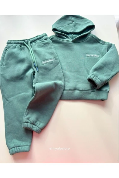 TinyAlp Kışlık Şardonlu Kapşonlu Erkek Takım - 6