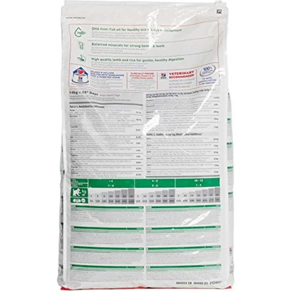 Hill's Puppy Kuzu Etli Yavru Köpek Maması 14 kg - Resim 2