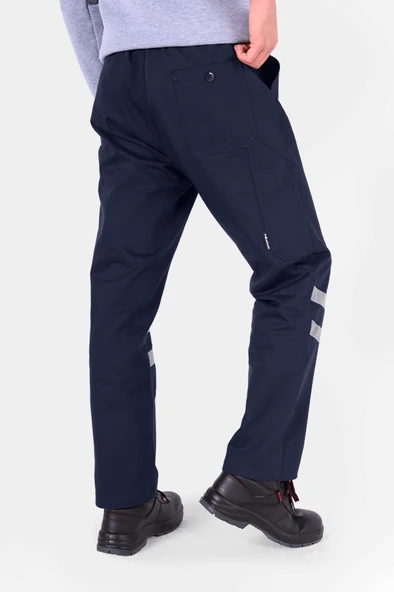 Reflektörlü Gabardin İş Pantolonu - Resim 4