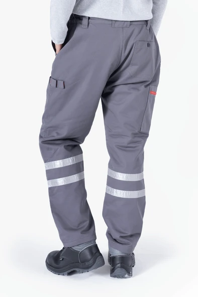 Asma Aparatlı Reflektörlü Kapitoneli Pantolon - 11