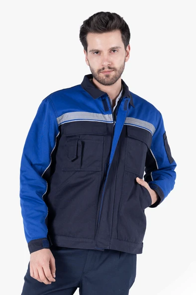 Reflektörlü Cepli Kapitoneli Mont ürün görseli 1