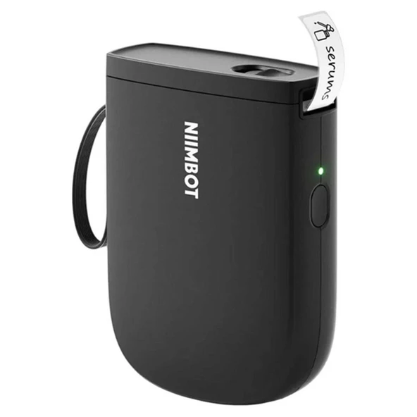 NIIMBOT D11_H  Bluetooth Taşınabilir Siyah Termal Etiket Yazıcı - 2
