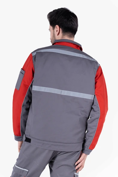 Reflektörlü Cepli Kapitoneli Mont - Resim 10