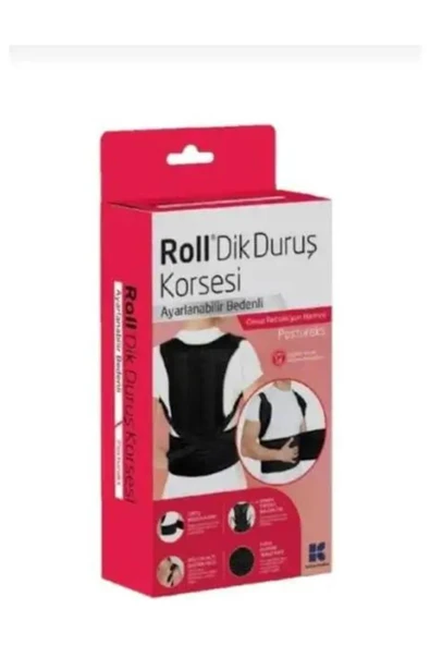 Roll Dik Duruş Korsesi Bedensiz