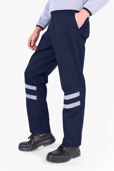 Reflektörlü Gabardin İş Pantolonu - Resim 2