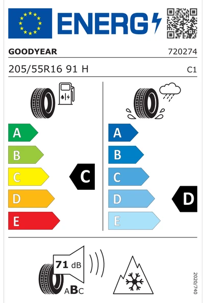 205/55R16 91H WINTERCOMMAND - 1
