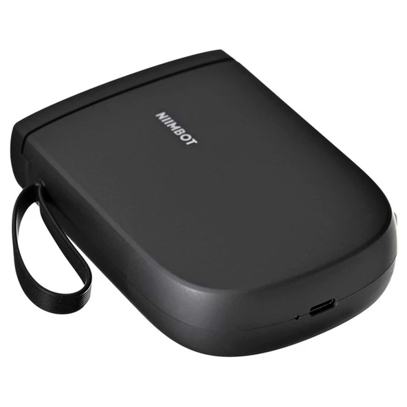 NIIMBOT D11_H  Bluetooth Taşınabilir Siyah Termal Etiket Yazıcı - 4