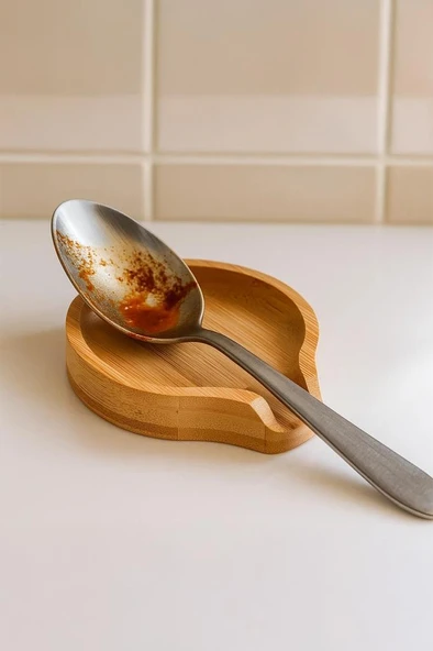 Mien Tezgah Üstü Bambu Kirli Kaşıklık ürün görseli