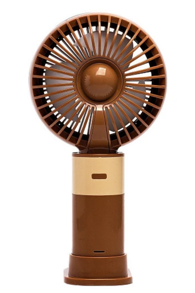 Taşınabililir Mini Usb Şarjlı 3 Kademeli El Masaüstü Vantilatör Fan Soğutucu YM88214 - 6