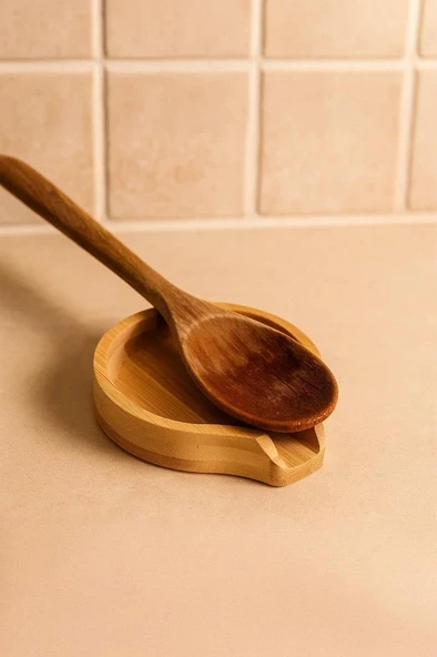 Mien Tezgah Üstü Bambu Kirli Kaşıklık - Resim 2