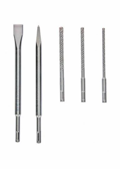 BOSCH 5 PARÇA SDS-PLUS UÇ VE KESKİ SETİ ürün görseli 1