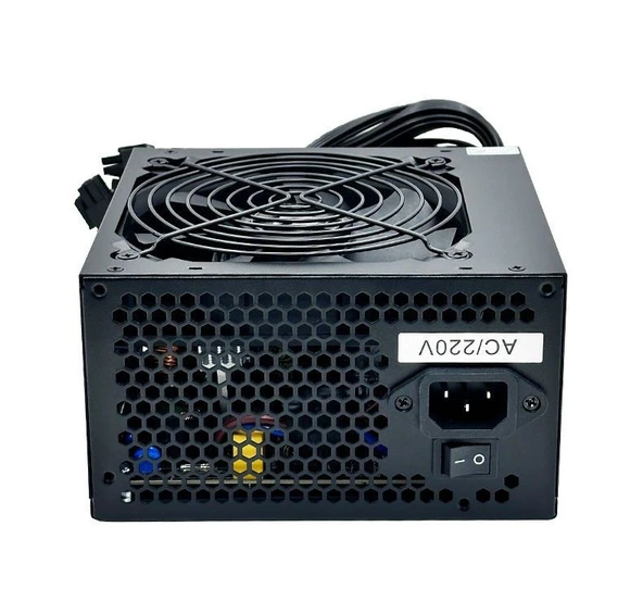 PowerBoost PB550WB 550W 80+ White  APFC 4*PCI-E 6+2 Pin 12cm Siyah Fanlı ATX PSU (Bulk) - 4