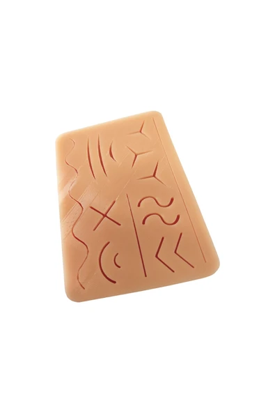 ŞimdiBenim Esnek Sütür Eğitim Pedi Yumuşak Yara Dikiş 16x11 Cm Seti - 7