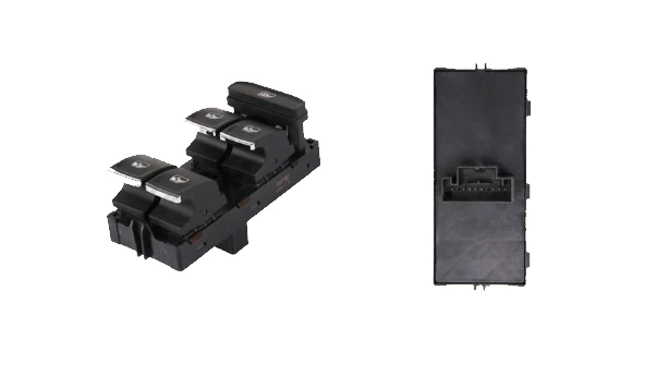 Kraftvoll 04050092 Cam Açma Kapama Anahtarı Sürücü Tarafı Dörtlü (Krom Kaplama) Golf VI IPassat 14